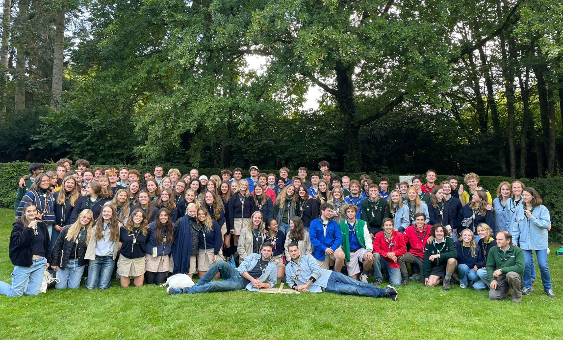 Groupe de scouts engagés aux côtés de NPH