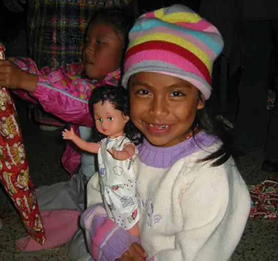Esmeralda als kind bij NPH Guatemala